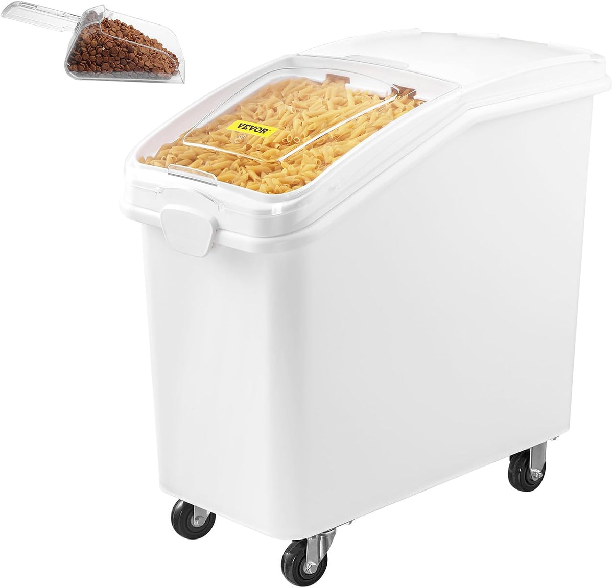 27 Gallon Food Storage Container, 500 Cup Commercial Ingredient Bin