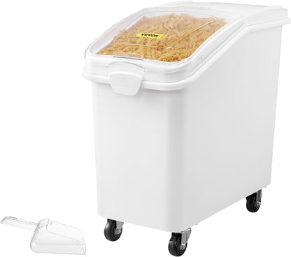27 Gallon Food Storage Container, 500 Cup Commercial Ingredient Bin