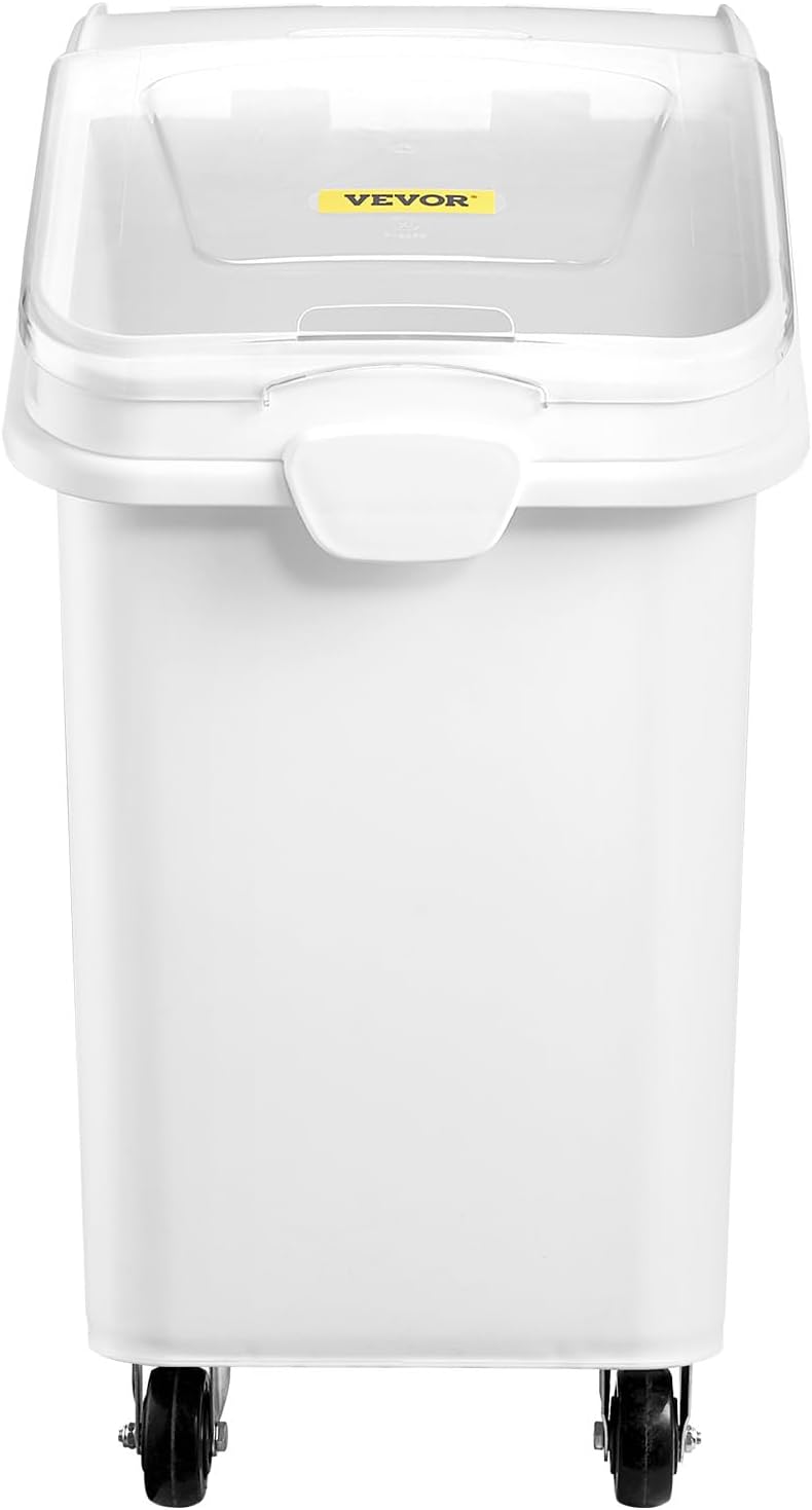 27 Gallon Food Storage Container, 500 Cup Commercial Ingredient Bin