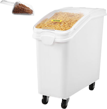 27 Gallon Food Storage Container, 500 Cup Commercial Ingredient Bin