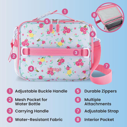Kids Prints Double-Insulated Reusable Lunch Bag