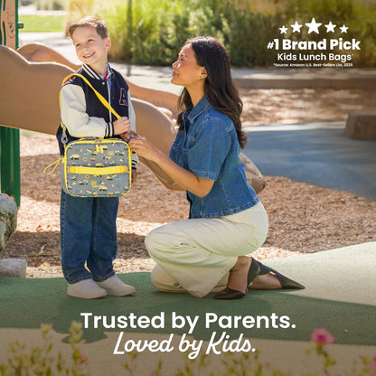 Kids Prints Double-Insulated Reusable Lunch Bag