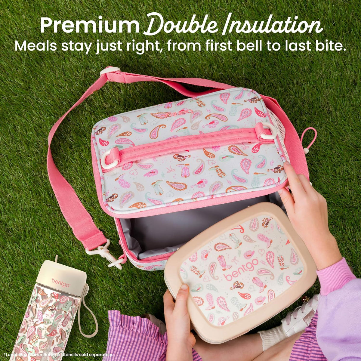 Kids Prints Double-Insulated Reusable Lunch Bag