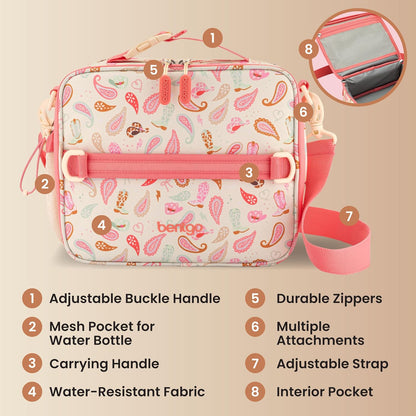 Kids Prints Double-Insulated Reusable Lunch Bag