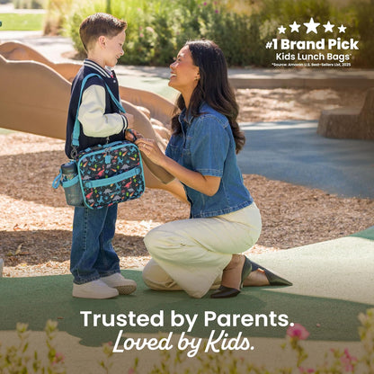 Kids Prints Double-Insulated Reusable Lunch Bag