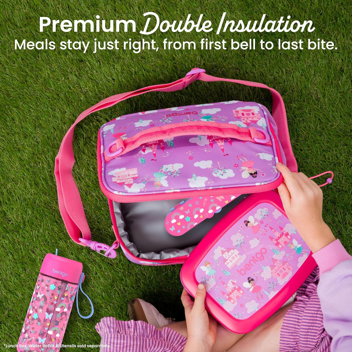 Kids Prints Double-Insulated Reusable Lunch Bag