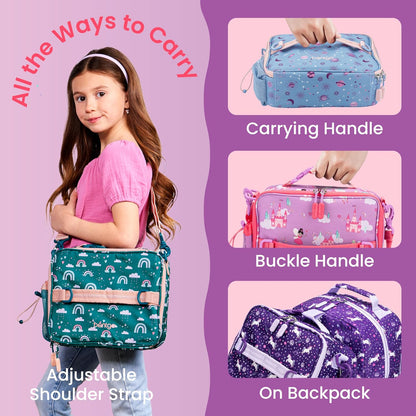 Kids Prints Double-Insulated Reusable Lunch Bag