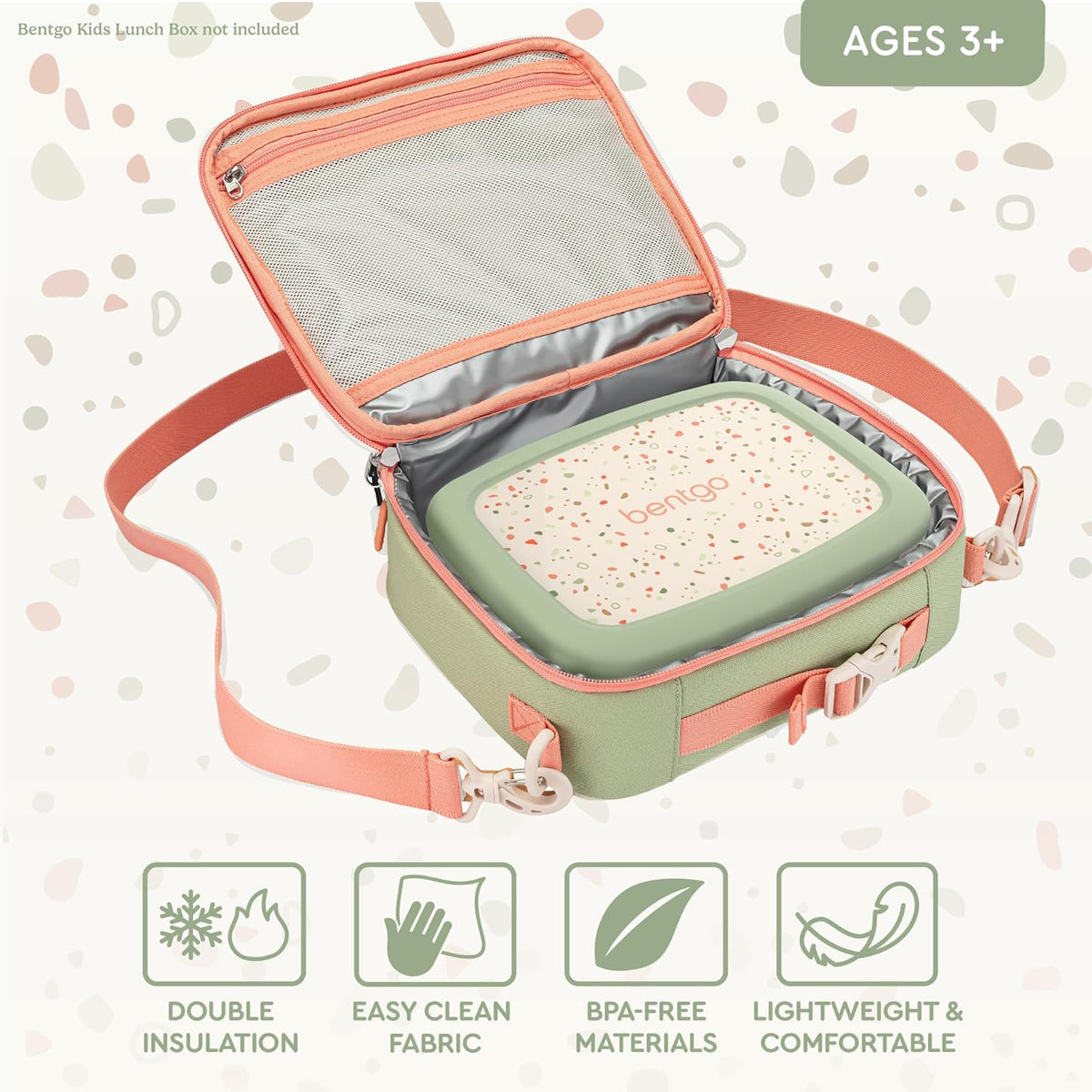 Kids Prints Double-Insulated Reusable Lunch Bag