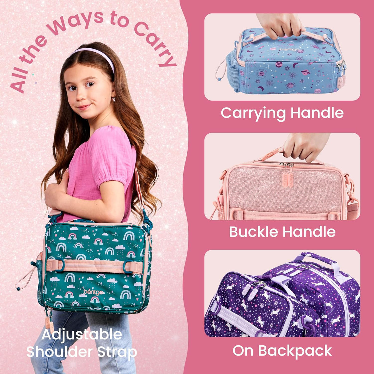 Kids Prints Double-Insulated Reusable Lunch Bag
