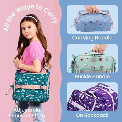 Kids Prints Double-Insulated Reusable Lunch Bag