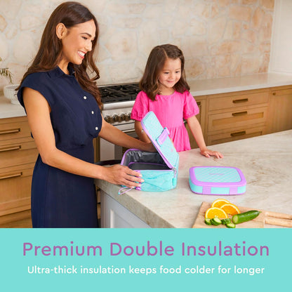 Kids Prints Double-Insulated Reusable Lunch Bag