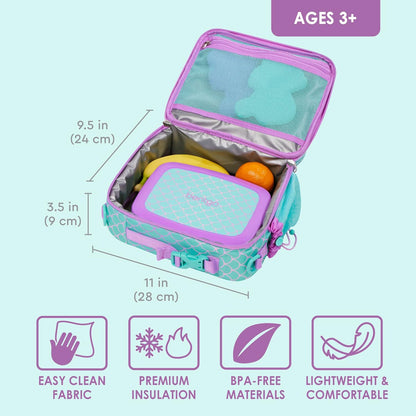 Kids Prints Double-Insulated Reusable Lunch Bag