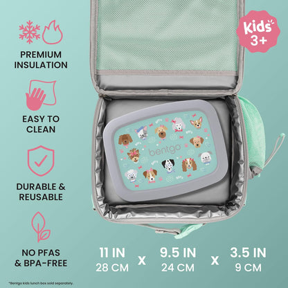 Kids Prints Double-Insulated Reusable Lunch Bag
