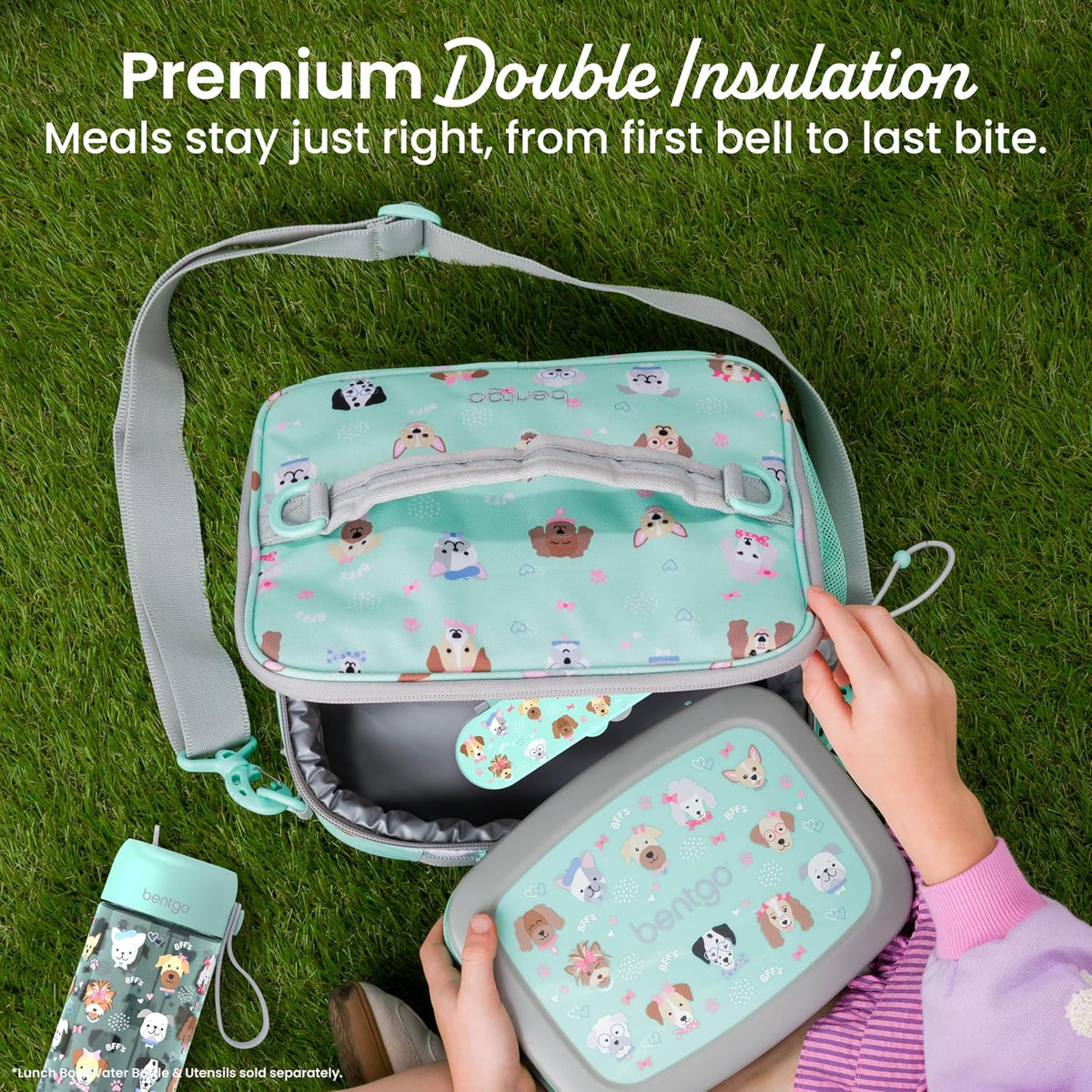 Kids Prints Double-Insulated Reusable Lunch Bag