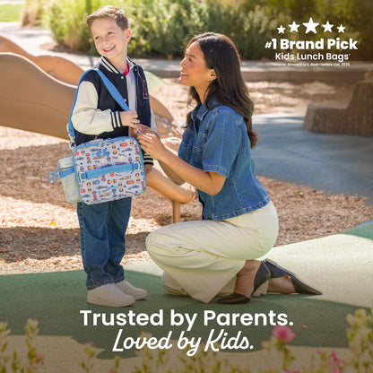 Kids Prints Double-Insulated Reusable Lunch Bag