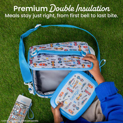 Kids Prints Double-Insulated Reusable Lunch Bag