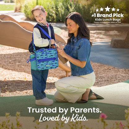 Kids Prints Double-Insulated Reusable Lunch Bag