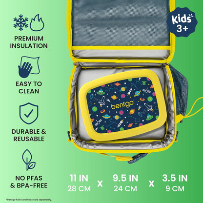 Kids Prints Double-Insulated Reusable Lunch Bag