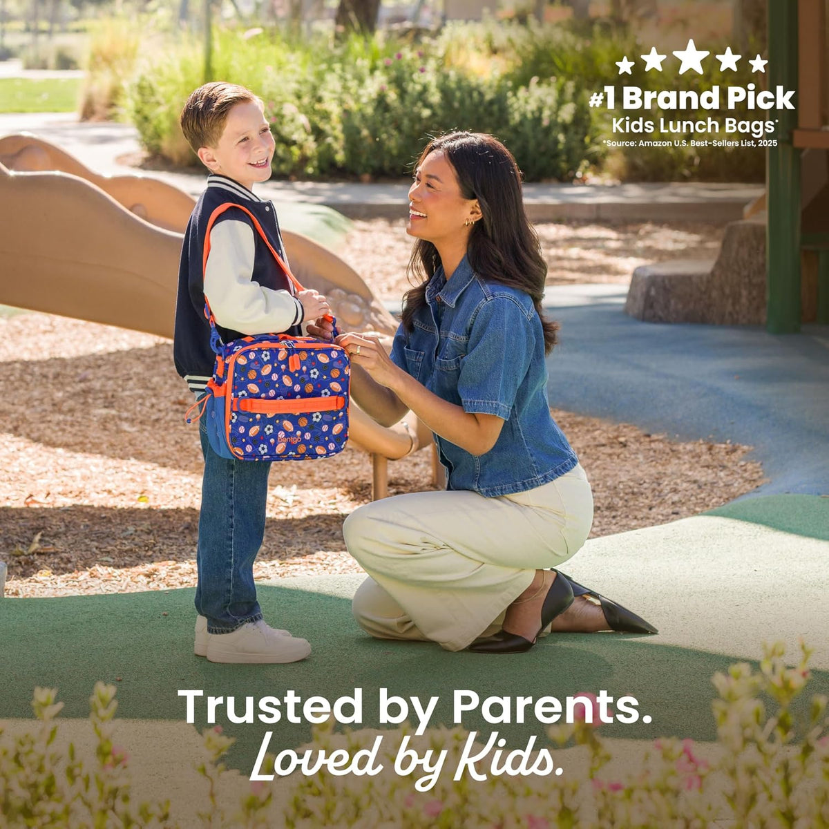 Kids Prints Double-Insulated Reusable Lunch Bag