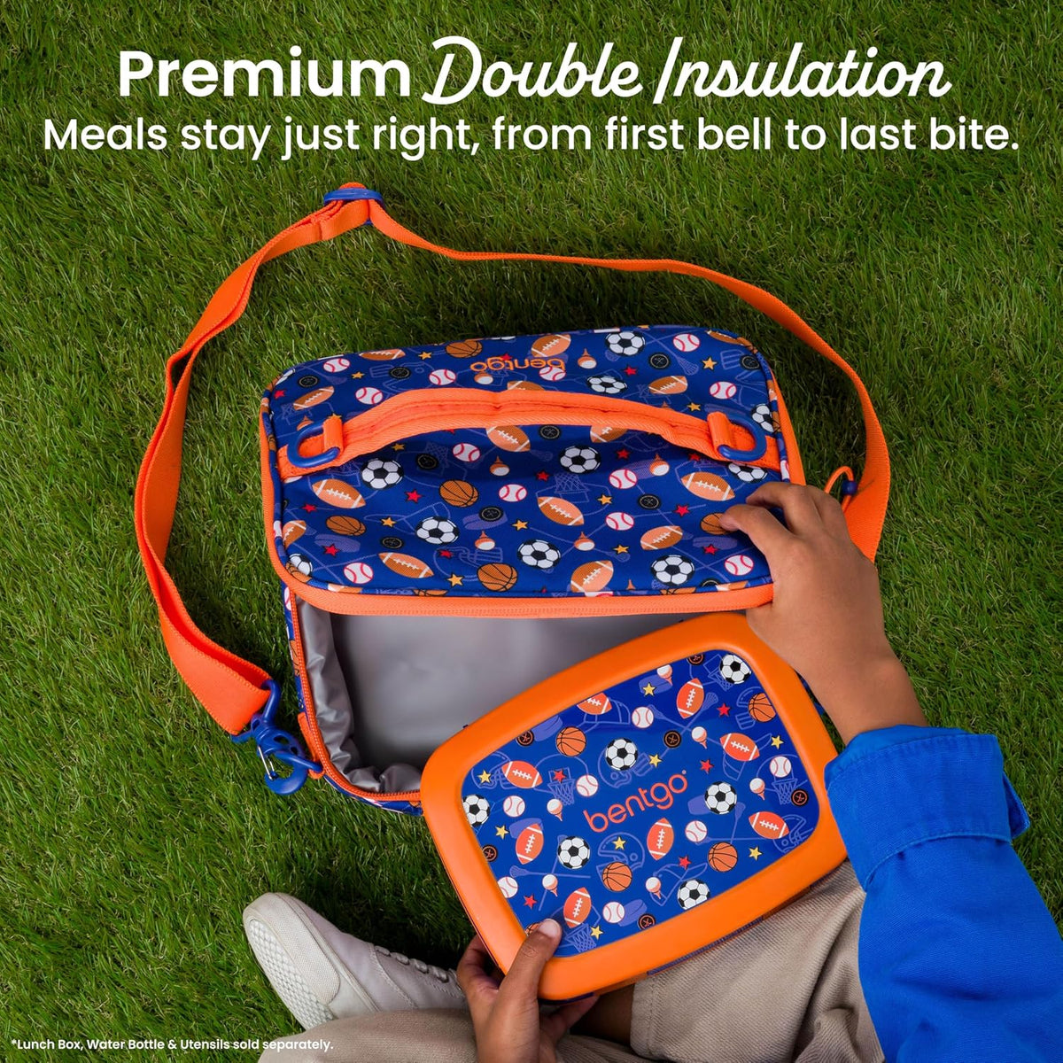 Kids Prints Double-Insulated Reusable Lunch Bag