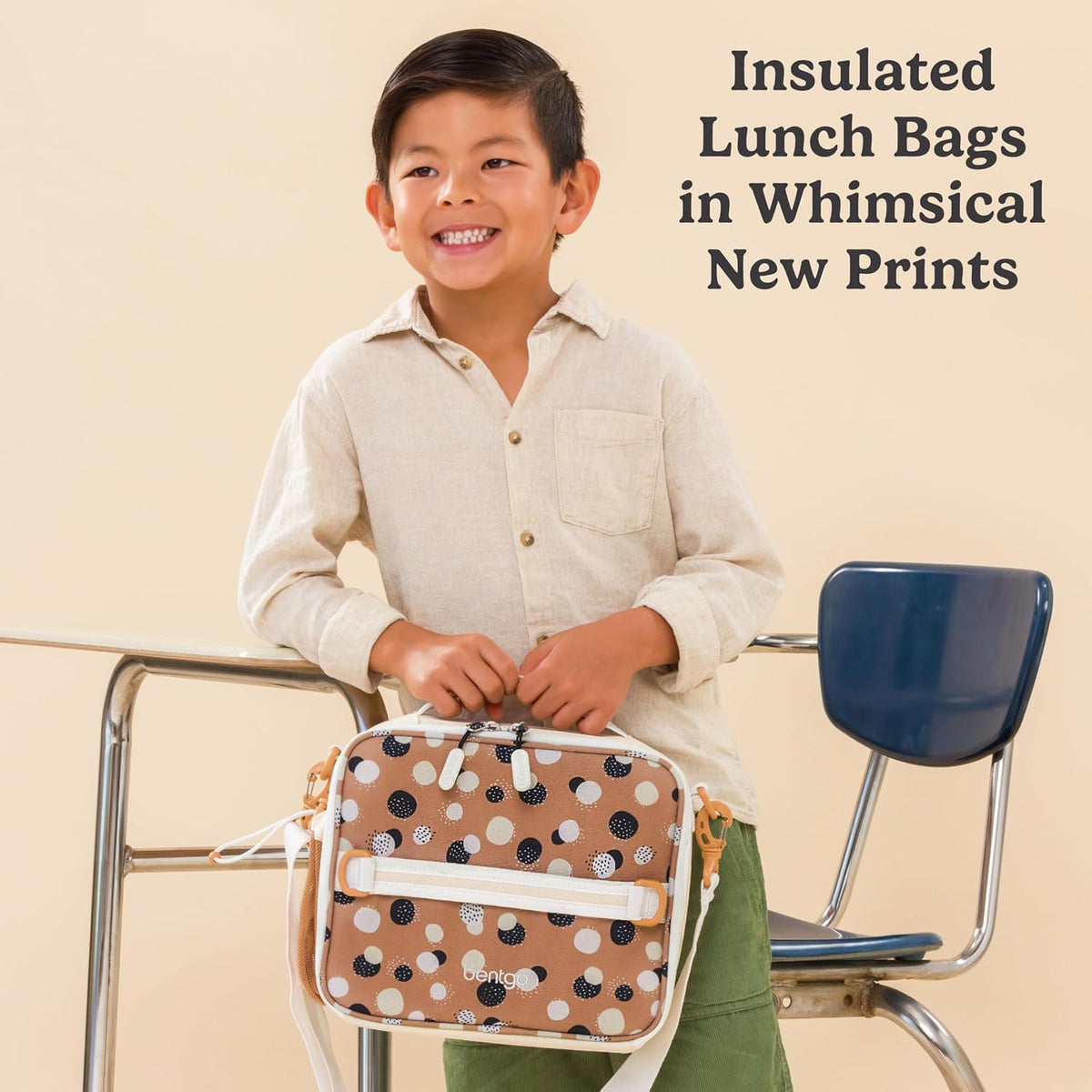 Kids Prints Double-Insulated Reusable Lunch Bag