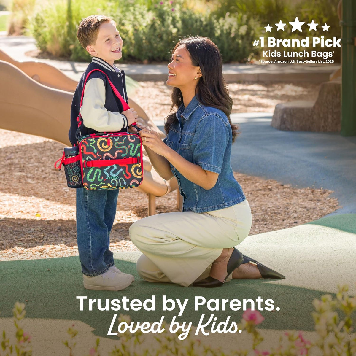 Kids Prints Double-Insulated Reusable Lunch Bag