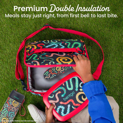 Kids Prints Double-Insulated Reusable Lunch Bag