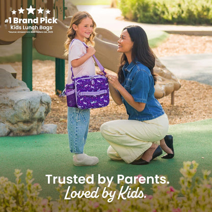 Kids Prints Double-Insulated Reusable Lunch Bag