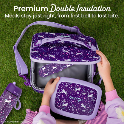 Kids Prints Double-Insulated Reusable Lunch Bag