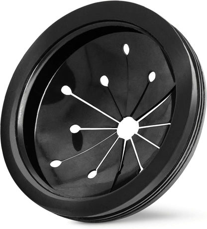 Garbage Disposal Splash Guard Collar Sink Baffle, Food Waste Disposer Parts Accessories, 3-1/8 Inch Multi-function Drain Plugs for Garbage Disposals