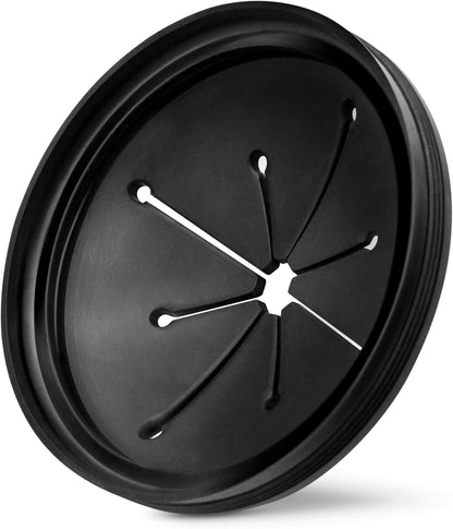 Garbage Disposal Splash Guard Collar Sink Baffle, Food Waste Disposer Parts Accessories, 3-1/8 Inch Multi-function Drain Plugs for Garbage Disposals