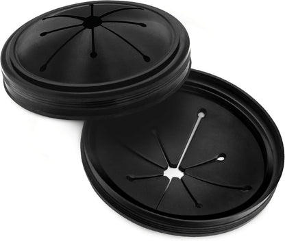 Garbage Disposal Splash Guard Collar Sink Baffle, Food Waste Disposer Parts Accessories, 3-1/8 Inch Multi-function Drain Plugs for Garbage Disposals
