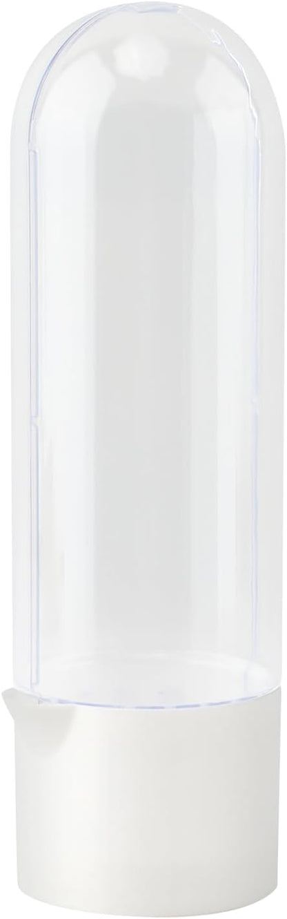 Fresh Herb Keeper for Refrigerator, Clear Herb Saver Pod Vegetable Preservation Storage Container for Cilantro Parsley Asparagus Mint, Extends Freshness Up to 2-3 Weeks(Herb Keeper)