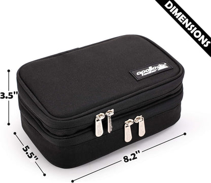 Insulin Cooler Travel Case Diabetic Medication with Ice Packs and Insulation Liner insulin cooler travel case tsa approved