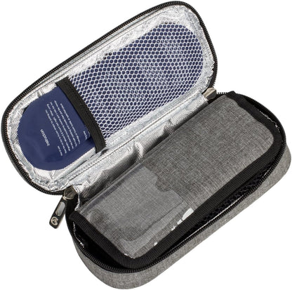 Insulin Cooler Travel Case Diabetic Medication with Ice Packs and Insulation Liner insulin cooler travel case tsa approved