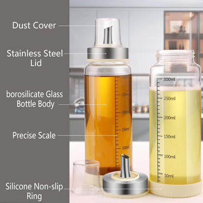 Honey Dispenser No Drip with scale, Maple Syrup Dispenser, Olecranon design