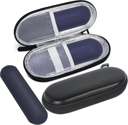 EVA Insulin Cooler Travel Case for Diabetic bag with 2 Ice Packs | Insulated Cooling Bag, 2 Ice Packs Included, For Insulin Pens, Organize Medication, Diabetic Supplies Storage