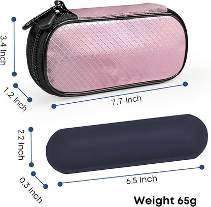 EVA Insulin Cooler Travel Case for Diabetic bag with 2 Ice Packs | Insulated Cooling Bag, 2 Ice Packs Included, For Insulin Pens, Organize Medication, Diabetic Supplies Storage