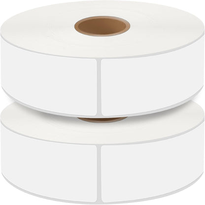 1000 Freezer Labels, 1 x 3 Inch Removable Food Labels, White | Water- And Oil-Resistant, Easy To Write, For Containers, Jars And Bottles, Long-Term Freezer Use