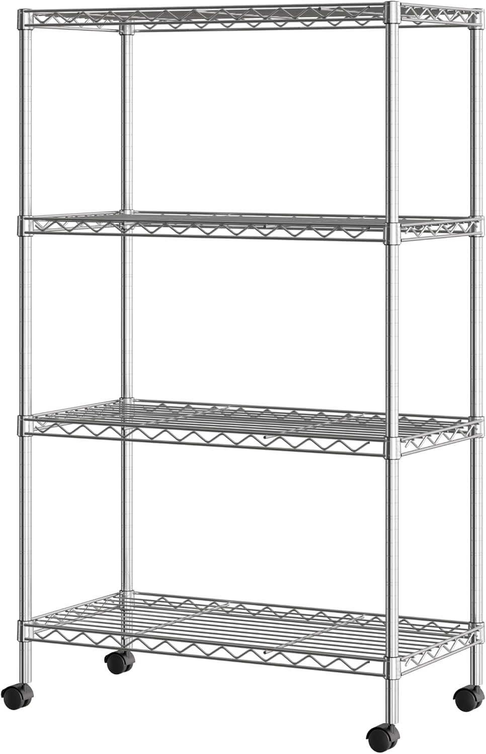 5-Tier Steel Wire Shelving, 30"W x 14"D x 61.5"H