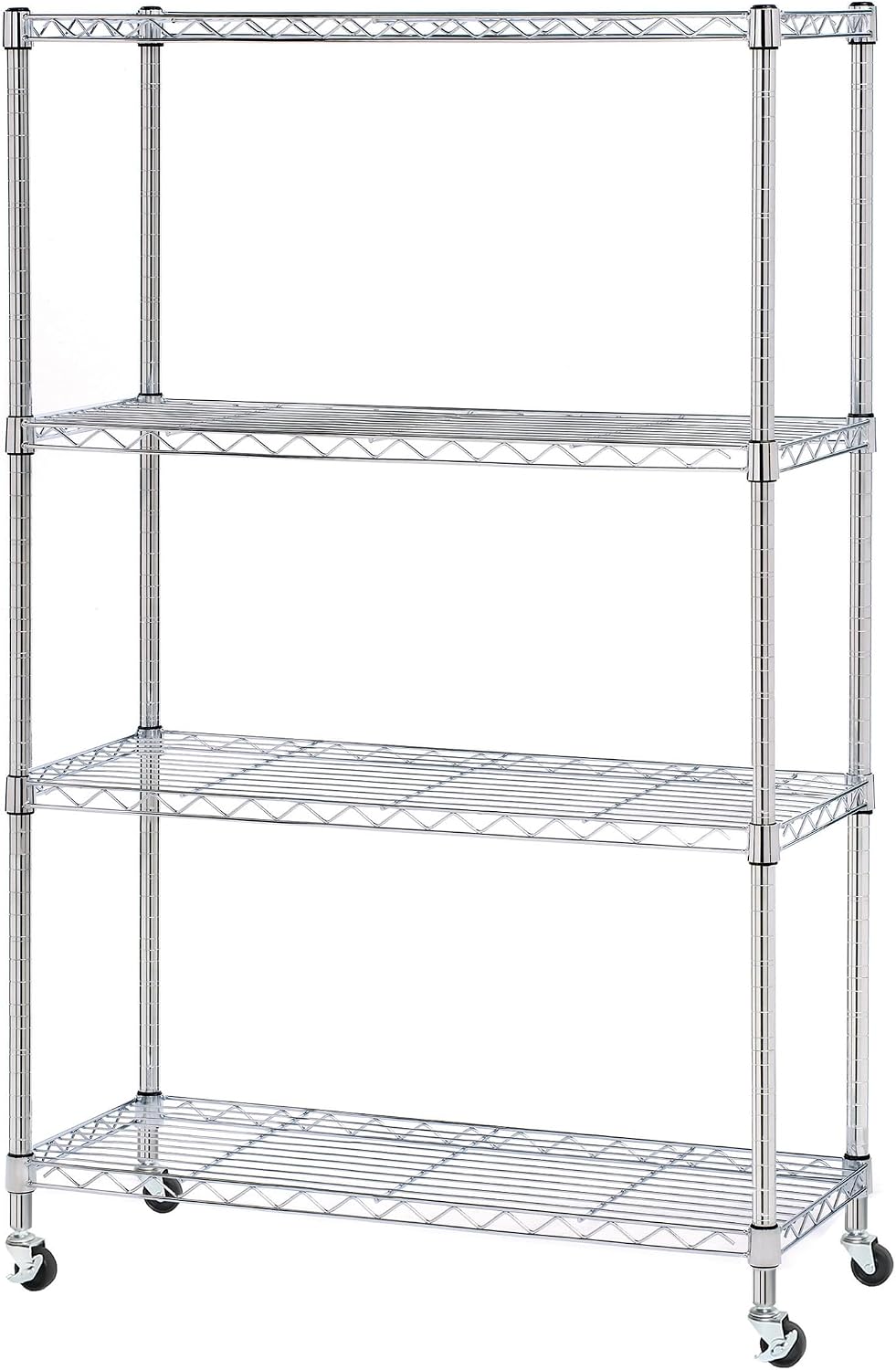 5-Tier Steel Wire Shelving, 30"W x 14"D x 61.5"H