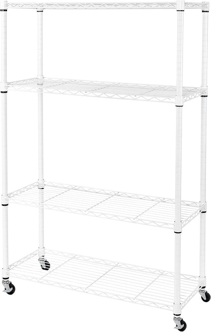 5-Tier Steel Wire Shelving, 30"W x 14"D x 61.5"H