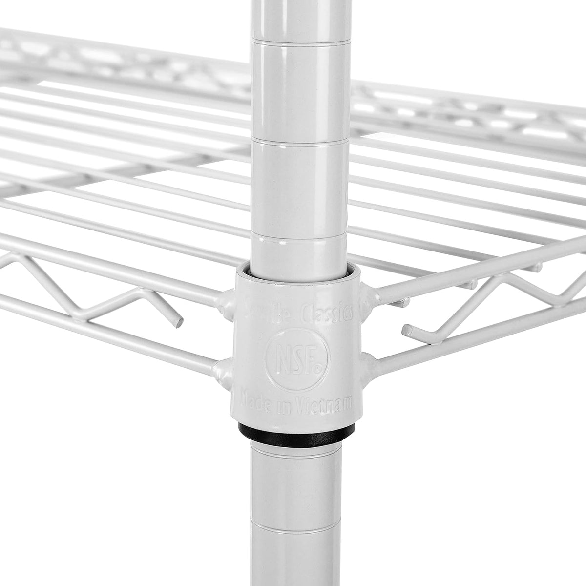 5-Tier Steel Wire Shelving, 30"W x 14"D x 61.5"H