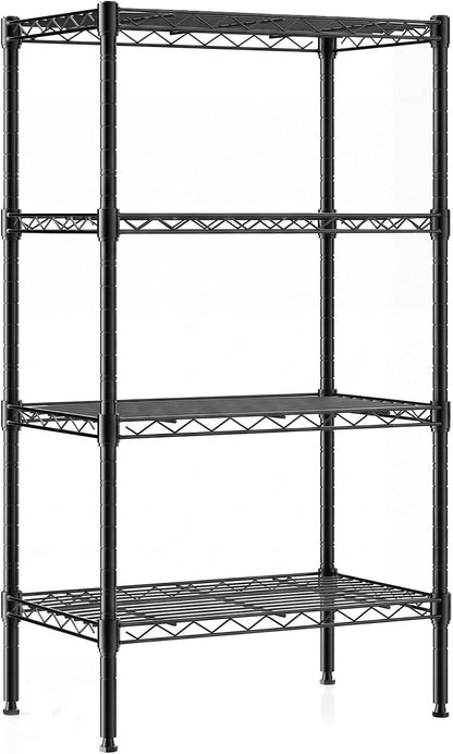 DUMOS 5-Tier Metal Storage Shelves, Wire Shelving, Storage Rack, 23.2" W