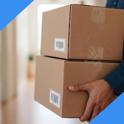 1500 Pcs 3.25'' x 1.5'' Clear Label Protectors with Dispenser Box Transparent Glossy Waterproof Labels Self Adhesive Stickers for Protecting Barcodes Spine Labels Office Use