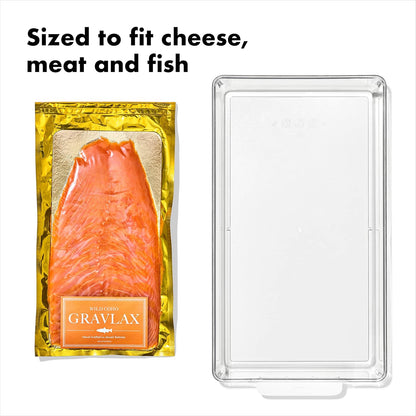 Good Grips Fridge Organization Bin 8 in x 14 in - for Cheese, Meat, Fish and More