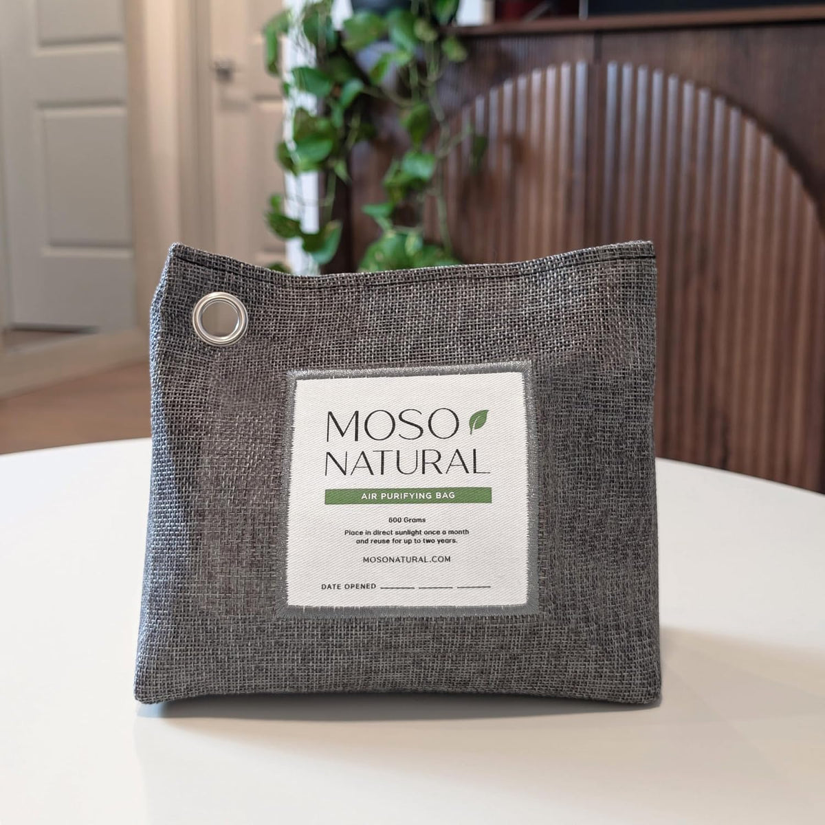 Air Purifying Bag 600g, Premium Charcoal Odor Absorber & Room Deodorizer for Large Spaces — Lasts 2 Years, Bedroom, Basement, Pet Odor Eliminator for Home, Unscented Bamboo Charcoal Bag