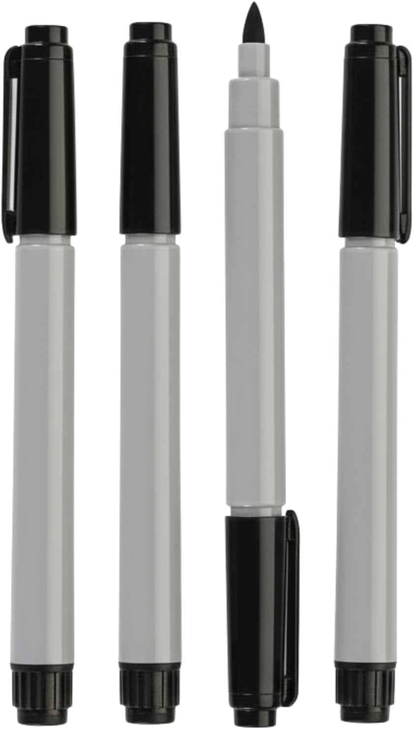 Permanent Freezer Marker Set of 3 – Waterproof Fast-Drying Black Fine Bullet Tip Ink Pens for Food Labeling, Fridge & Freezer Storage, Lab & Kitchen Use, & General Organization