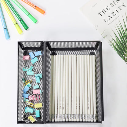 Large Clear Plastic Drawer Organizer Tray Cutlery Utensil Makeups Drawer Organizers 12" X 6"