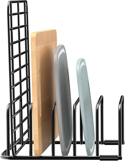 Fikoksol Cutting Board Organizer Storage, Baking Sheet Rack under Cabinet